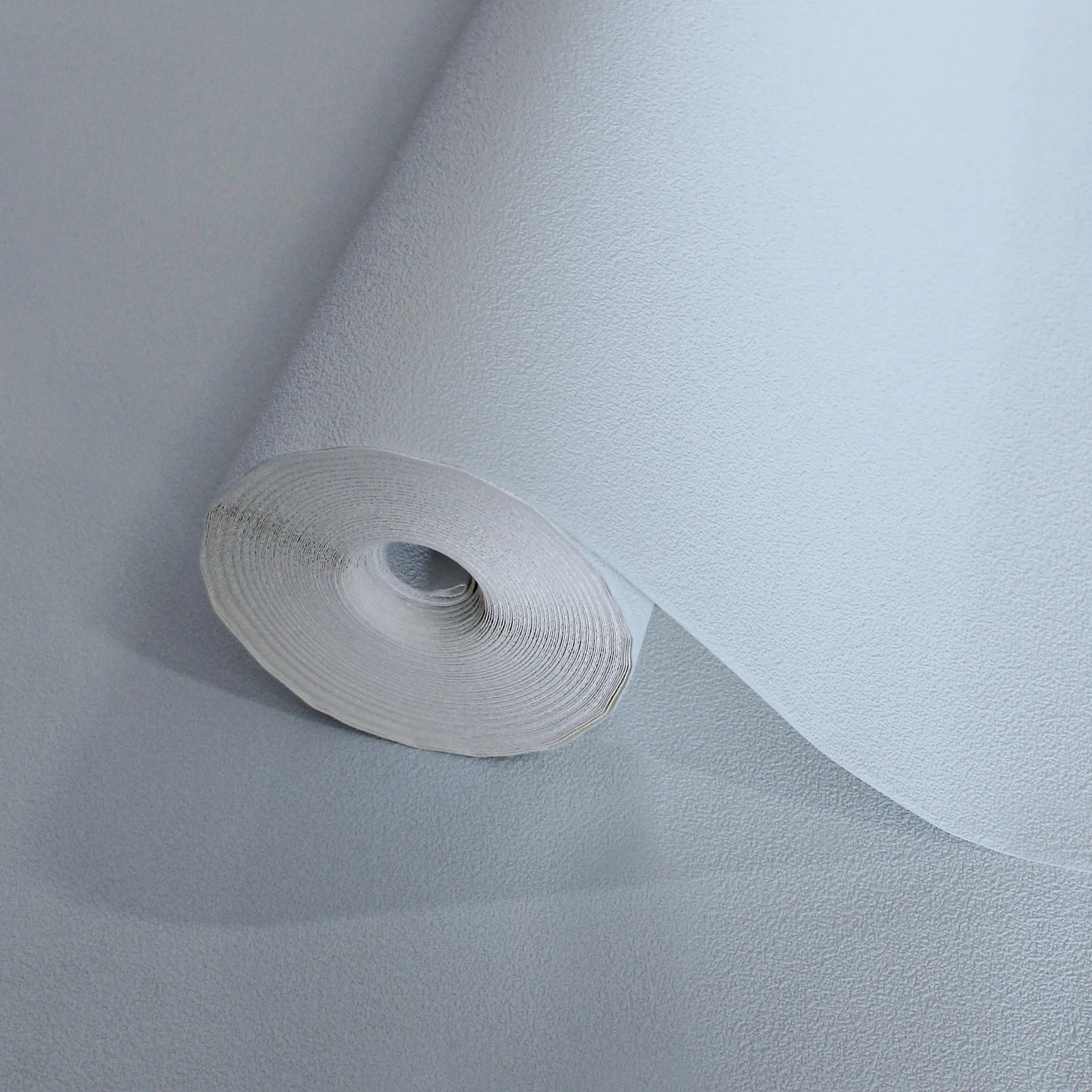 Light Blue Embossed Wallpaper – Natural Warmth (24202-8)